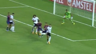 ¡Casi golazo! Marcos Bolados sorprendió con remate de taco ante Monagas