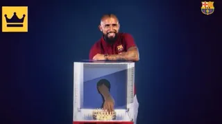 Arturo Vidal contó detalles de su vida jugando a la “Caja Mágica” en FC Barcelona