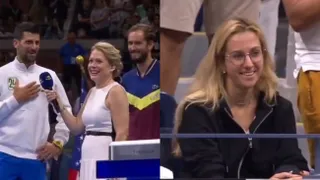 Djokovic a Medvedev: No te lo tomes a mal, pero feliz aniversario a tu esposa