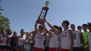 Tenemos un equipo joven muy potente: El festejo de Chile tras ganar la Copa América de Remo