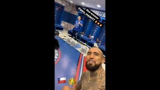 “¿Qué pasa pitbull?”: Vidal y Medel palpitan con alegría el crucial duelo ante Uruguay