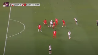 ¡Talento intacto! Enzo Francescoli anotó un tremendo golazo en la despedida de Leo Ponzio