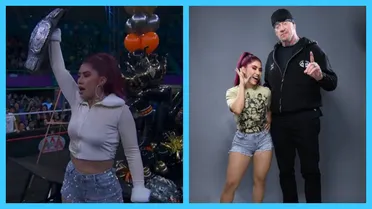 La Catalina aterrizó en WWE y ya tiene un título en la mira