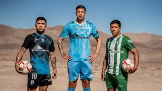 En plena pampa del Tamarugal: Edson Puch lideró la presentación de la nueva camiseta de Iquique