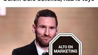 ¿Lo merecía? Los memes cargaron contra Lionel Messi tras ganar por séptima vez el Balón de Oro