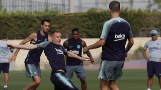 Ernesto Valverde ensayó oncena sin Arturo Vidal para la Supercopa de España