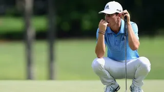 Joaquín Niemann se lució con un eagle en su última jornada en el Wyndham Championship