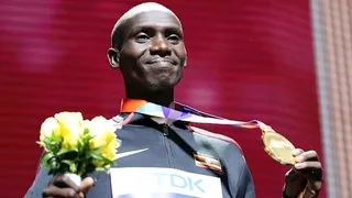 Joshua Cheptegei sucedió a Mo Farah como el campeón mundial de los 10.000 metros