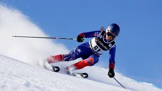 Noelle Barahona por fin debutó en PyeongChang 2018