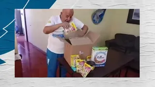 Universidad Católica entregó cajas de mercadería a sus socios y abonados mayores de 75 años