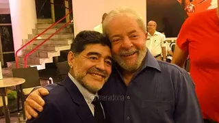 Diego Maradona celebró la liberación a Lula da Silva: “Hoy se hizo justicia”