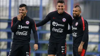 Vidal en la última práctica en Japón: Juntos como familia lograremos muchas cosas