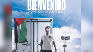 Palestino se reforzó con el delantero Junior Marabel