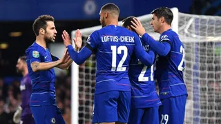 Chelsea derrotó en un intenso partido a Derby County de Frank Lampard en la Copa de la Liga