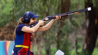 Con escopeta prestada: Francisca Crovetto dio lucha hasta el final en Asunción y ganó plata