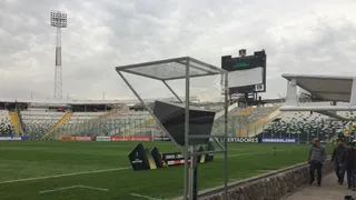El VAR quedó completamente instalado en el Estadio Monumental para el Colo Colo-Palmeiras