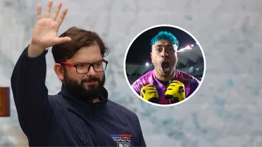 Presidente Boric elogió a Coquimbo Unido y tuvo un particular cruce con el “Mono” Sánchez