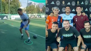 Los entrenamientos de Gabriel Suazo a la espera de encontrar club