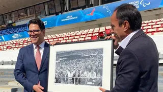 Pelé fue homenajeado en el Nacional a un año de su deceso