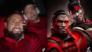 Arturo Vidal utilizó el filtro de Mortal Kombat y sorprendió con el resultado en sus redes