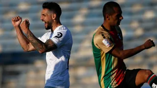 Larrivey aumentó para la U frente a Palestino y se ubicó como goleador exclusivo del Campeonato