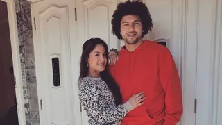 Novia de Maxi Falcón: Vimos el partido en el celular de mi papá