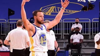 Stephen Curry se convirtió por segunda vez en el máximo anotador de la temporada en la NBA