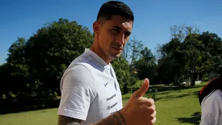 Reinaldo Rueda probó con Pablo Hernández en el mediocampo para el duelo ante Japón