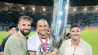 En Argentina destacaron el especial festejo de Leandro Benegas en la Copa Chile