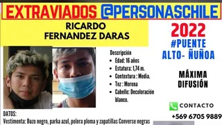 Joven cadete de la rama de baloncesto del CSyD Colo Colo está desaparecido desde el miércoles