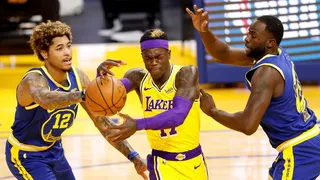 Los Lakers mostraron su potencia ofensiva ante los Warriors