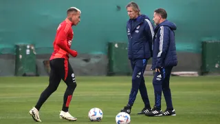 Ricardo Gareca ensayó fórmulas pensando en el amistoso frente a Paraguay