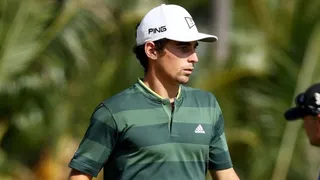 Joaquín Niemann cerró nueva gran jornada en el Genesis Invitational y quedó en el segundo lugar