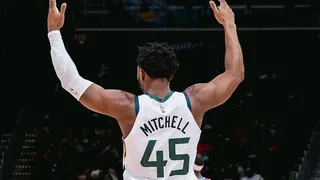 Donovan Mitchell guió valioso triunfo de Utah Jazz sobre Washington Wizards en la NBA