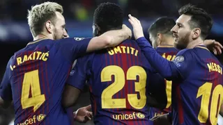 Barcelona quedó con un pie en semifinales de la Champions tras golear a AS Roma