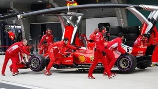 Ferrari dominó las clasificaciones del Gran Premio de China