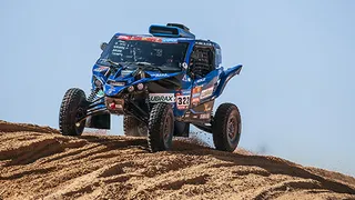 Ignacio Casale arremetió en la sexta etapa del Dakar 2023 y terminó en la cuarta posición