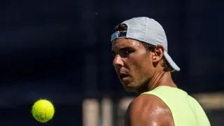 Nadal incrementó su carga de trabajo en el pasto de Mallorca