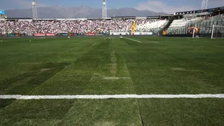 Así se ve la cancha del Monumental para el duelo de Colo Colo y Unión Española