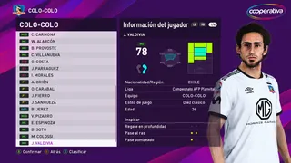 De cara al Superclásico: Las valoraciones de Colo Colo y la U en el PES 2020