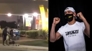 Peleador de la UFC se hizo viral por llevar a un McDonald’s a hombre en situación de calle