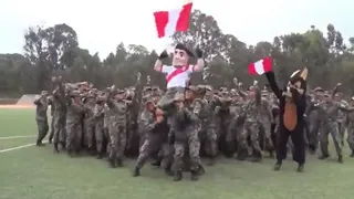 El curioso video del Ejército del Perú para alentar a su selección de cara al choque con la Roja