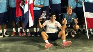 Garín exultante tras ganar en Santo Domingo: “Mucho tiempo esperando un momento así”