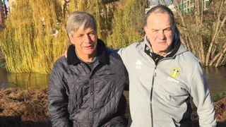 Harold Mayne-Nicholls se reunió con Marcelo Bielsa en Inglaterra