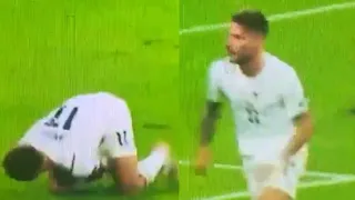 Ciro Immobile se ganó críticas ante Bélgica por su “milagrosa recuperación”