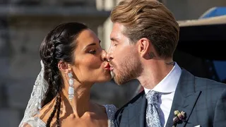 Sergio Ramos se casó con Pilar Rubio en la Catedral de Sevilla