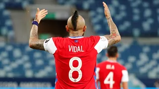 Lasarte: Vidal está fuera de forma, pero hasta donde aguantó hizo un gran partido