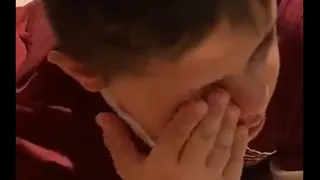 Walter Montillo mostró el llanto de emoción de su hijo Santino por triunfo de la U