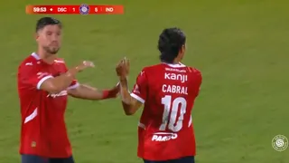 El nuevo 10 de Independiente: Luciano Cabral debutó con el Rojo
