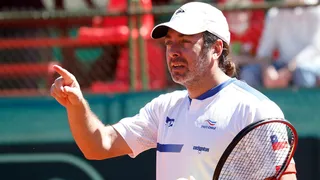 El equipo chileno de Copa Davis tuvo su primer entrenamiento con contingente completo en Lima